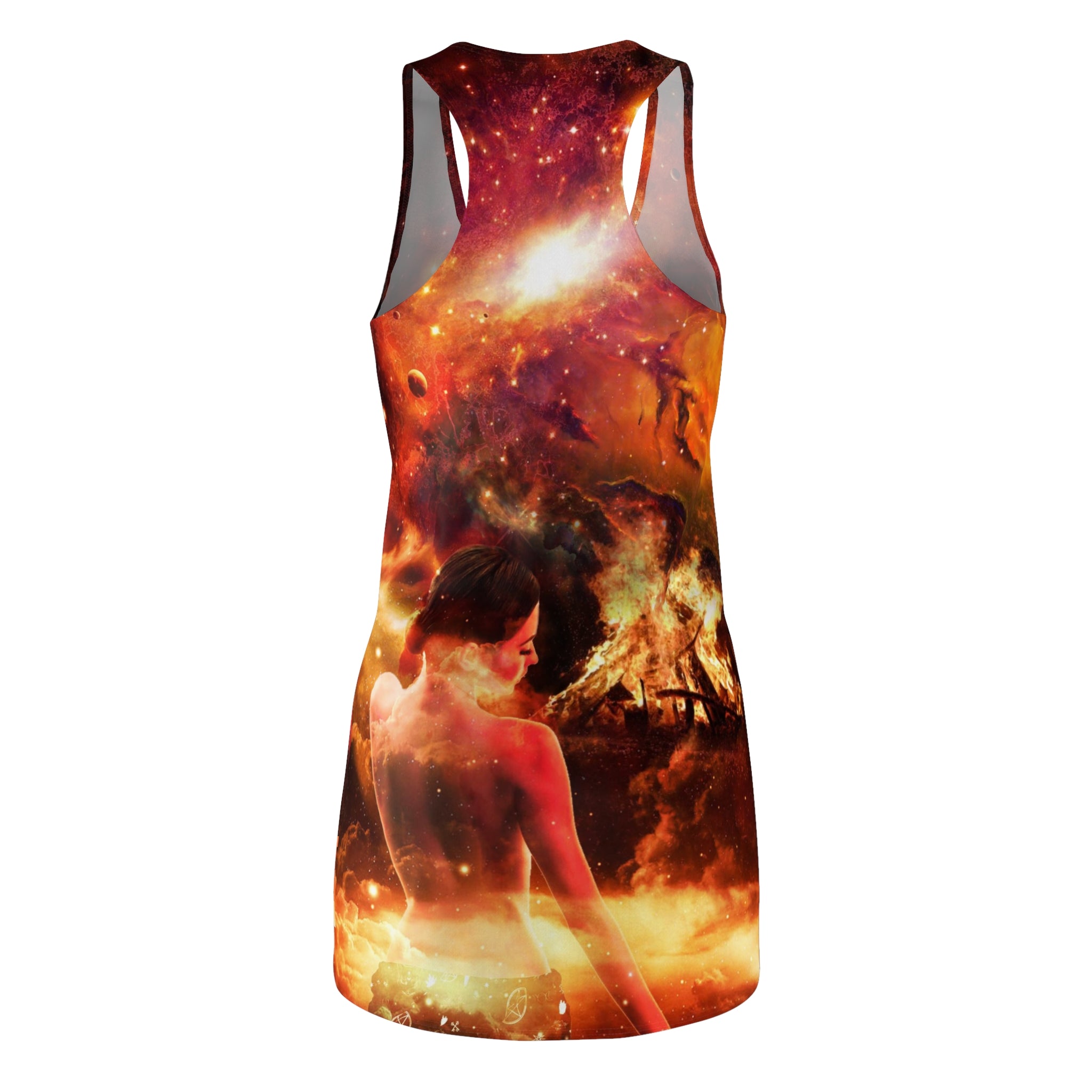 Samhain Magical Night Dreams Women's Racerback Dress