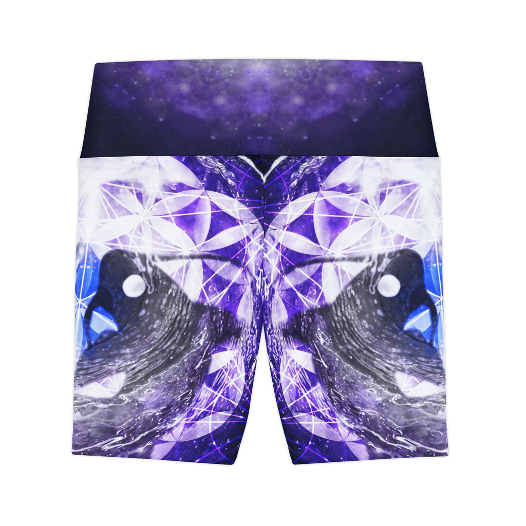 Katerina's We Will Go Home Koi Meditations Women's Workout Shorts