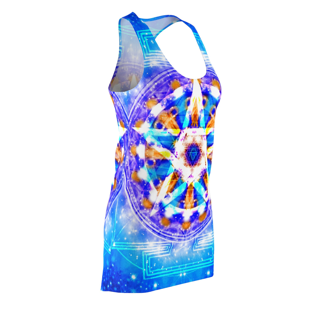 Katerina's Howl's Tomorrow Girl Beltane Meditations Women's Racerback Dress