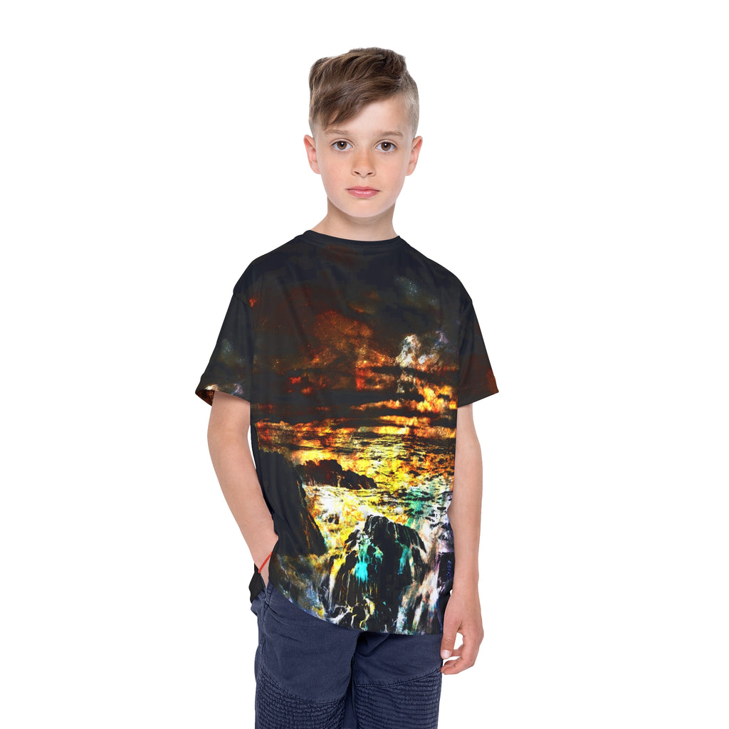 Breathe Again Cosmic Falls Dreams Kids Sports Jersey