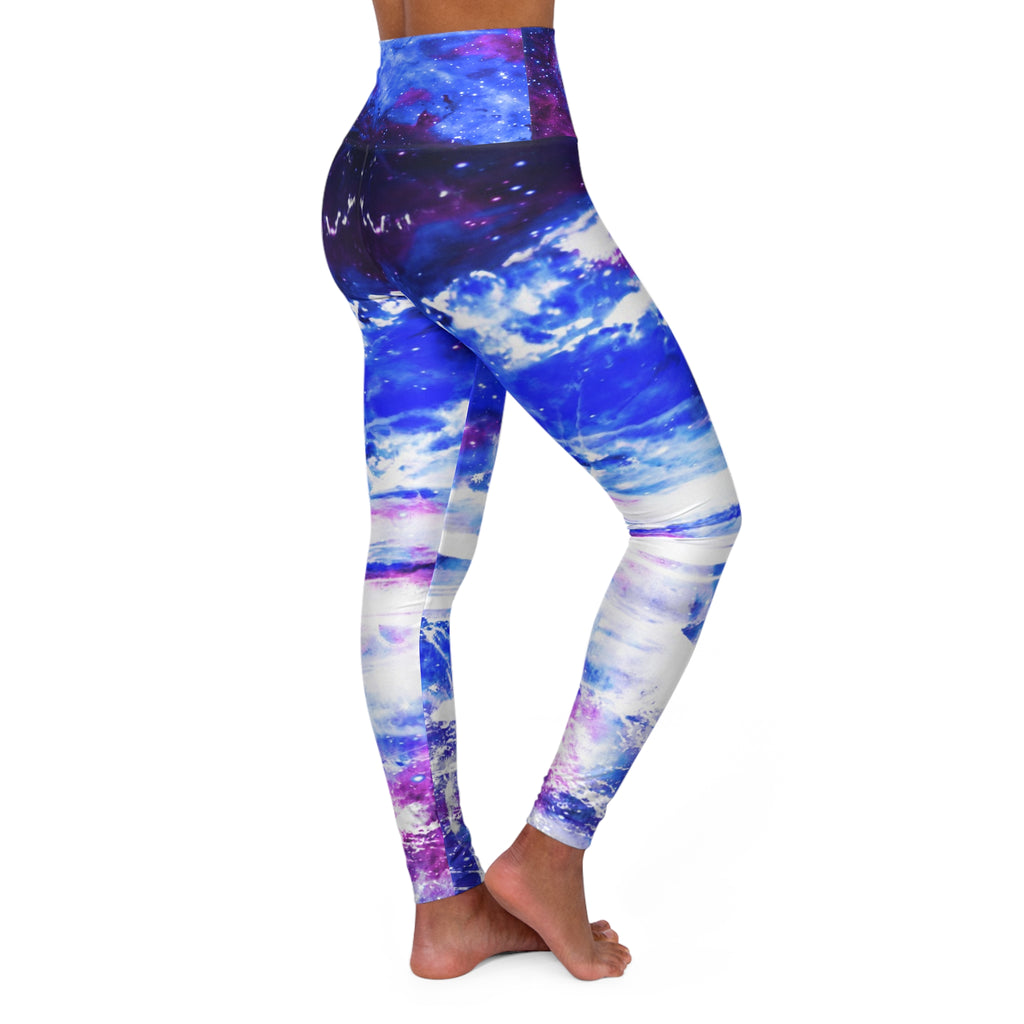 Lover's Dancing Sea Dreams High Waisted Yoga Leggings