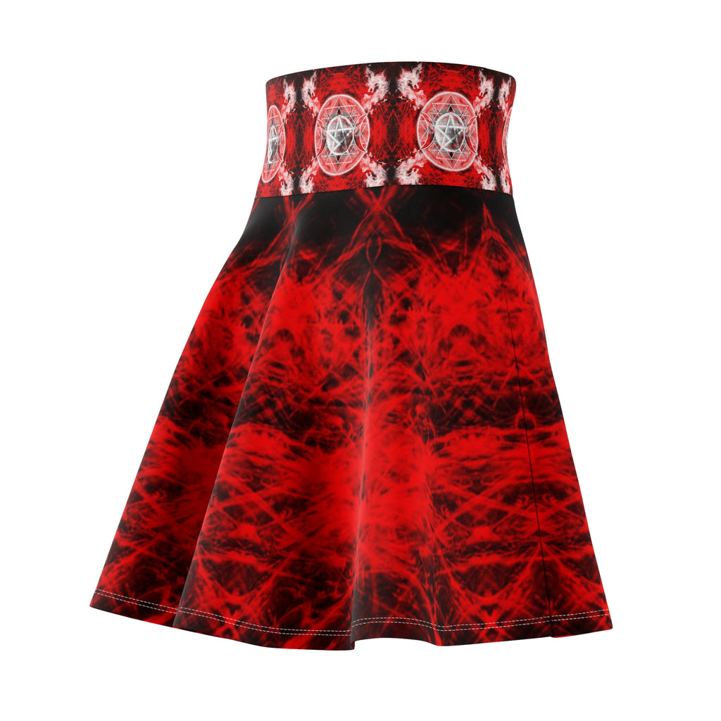 Katerina's Waiting for Hello Triple Goddess Meditations Women's Skater Skirt