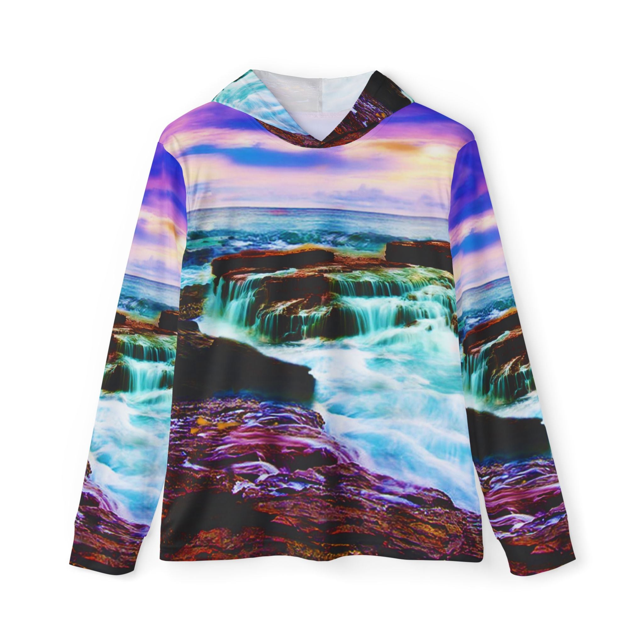 Magkical Sea Dreams Men's Sports Warmup Hoodie