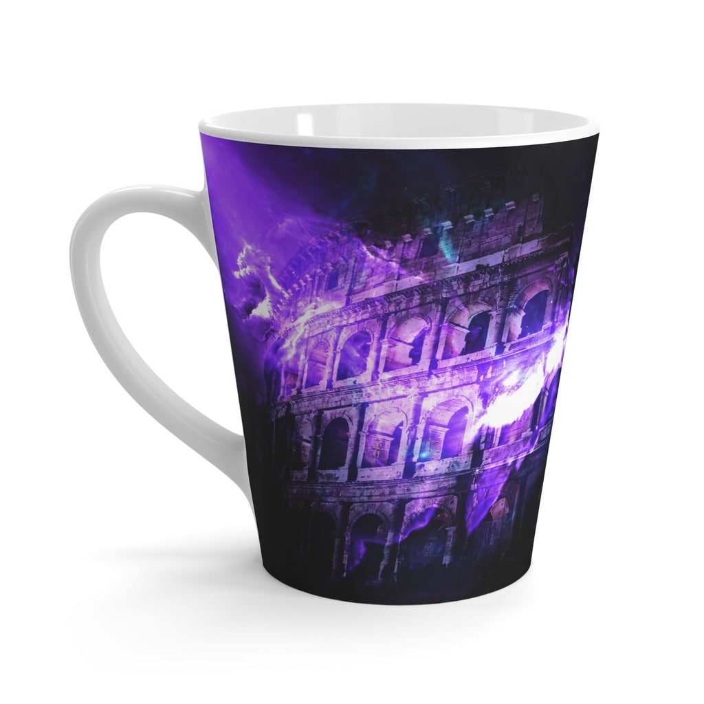 Ad Amorem Amisi Dreams of Roman Patterns Past Latte Mug