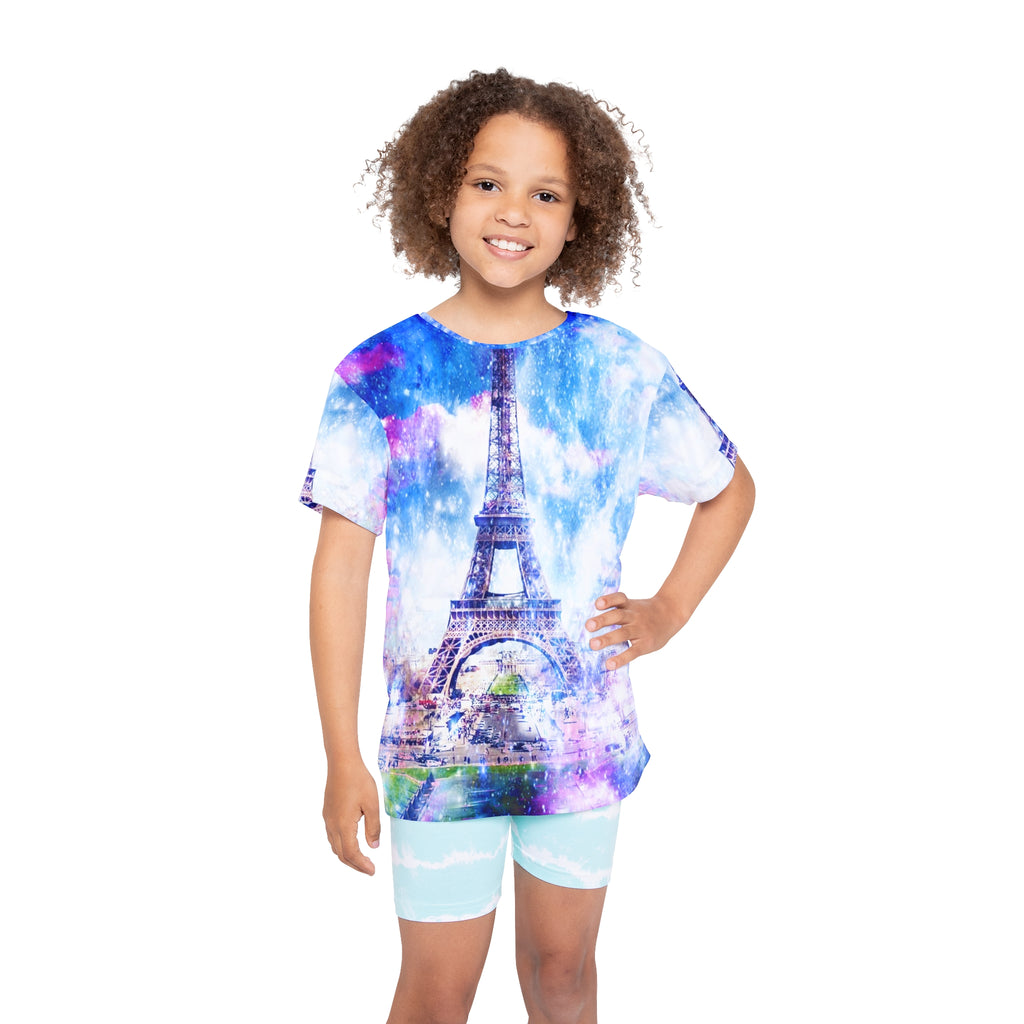 Rainbow Universe Parisian Dreams Kids Sports Jersey