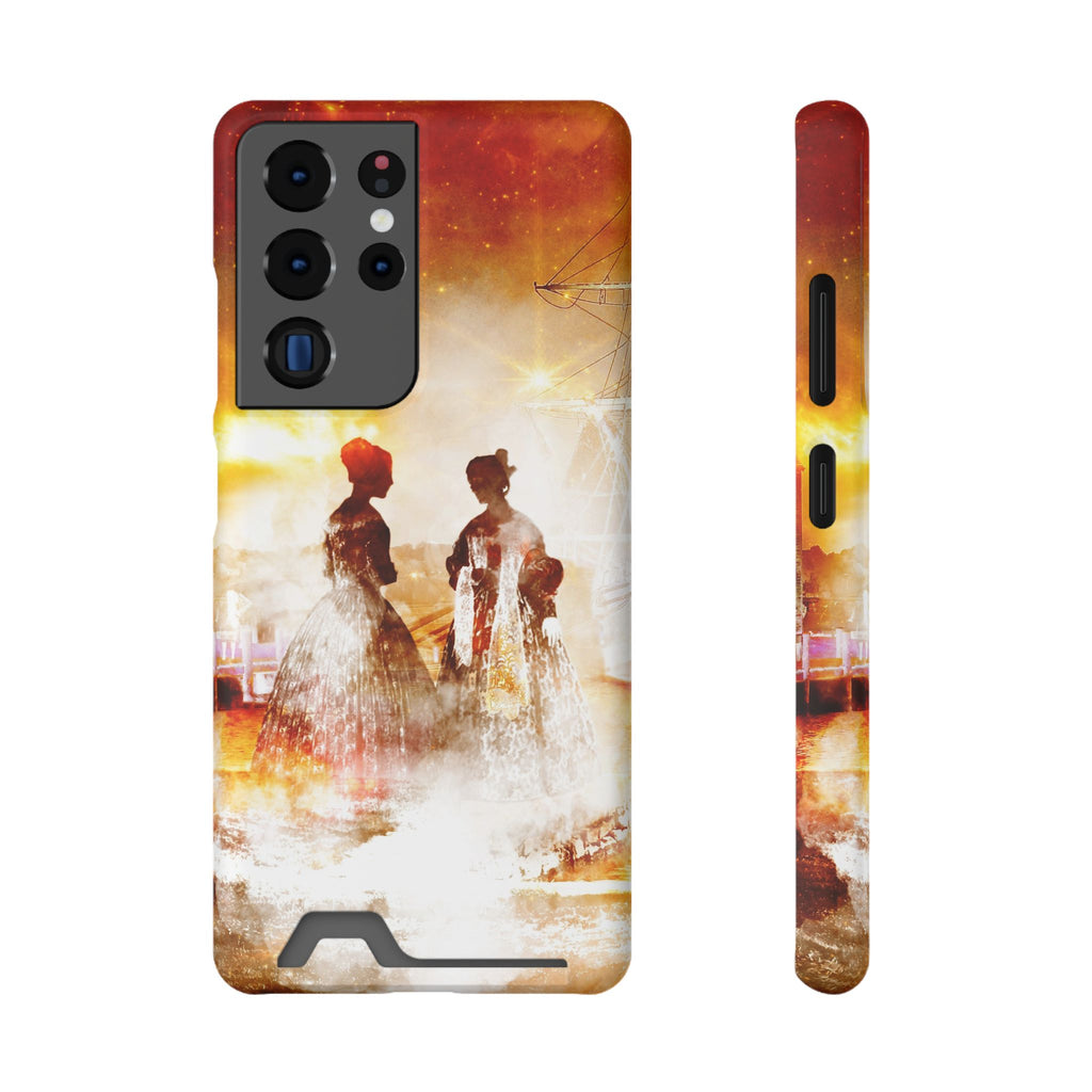 Samhain Eve Salem Harbor Dreams Phone Case With Card Holder