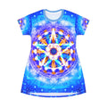 Katerina's Howl's Tomorrow Girl Beltane Meditations T-Shirt Dress