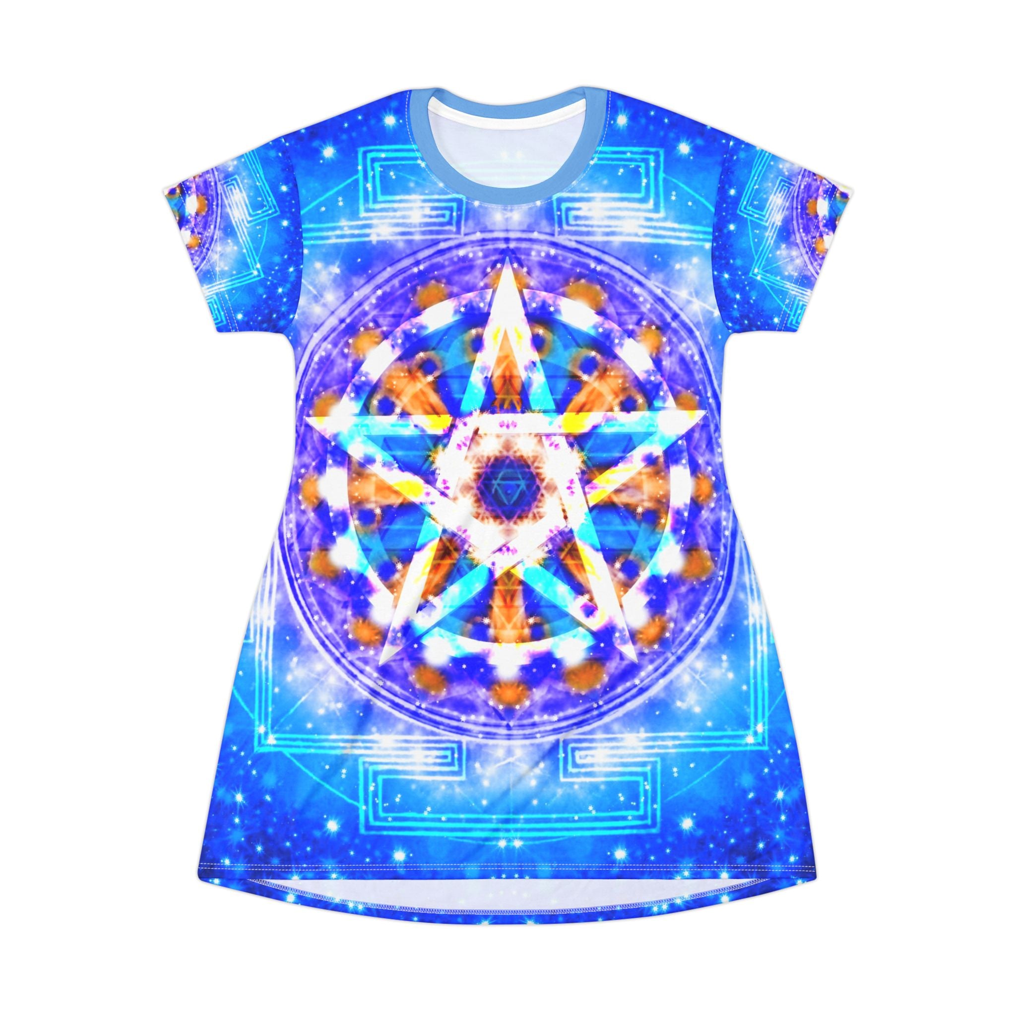 Katerina's Howl's Tomorrow Girl Beltane Meditations T-Shirt Dress