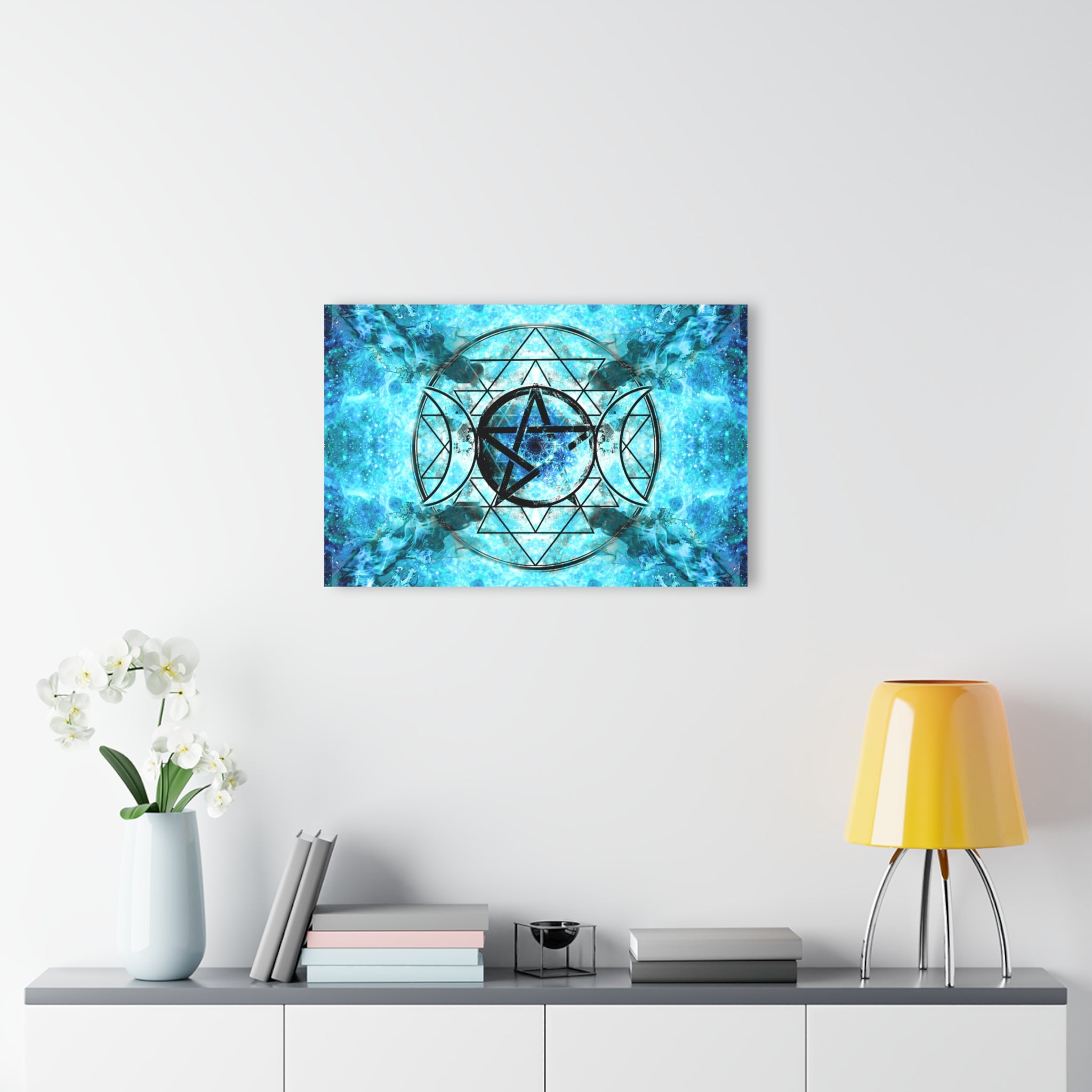 Amen Jin's All the White Horses Triple Goddess Meditations Acrylic (French Cleat)