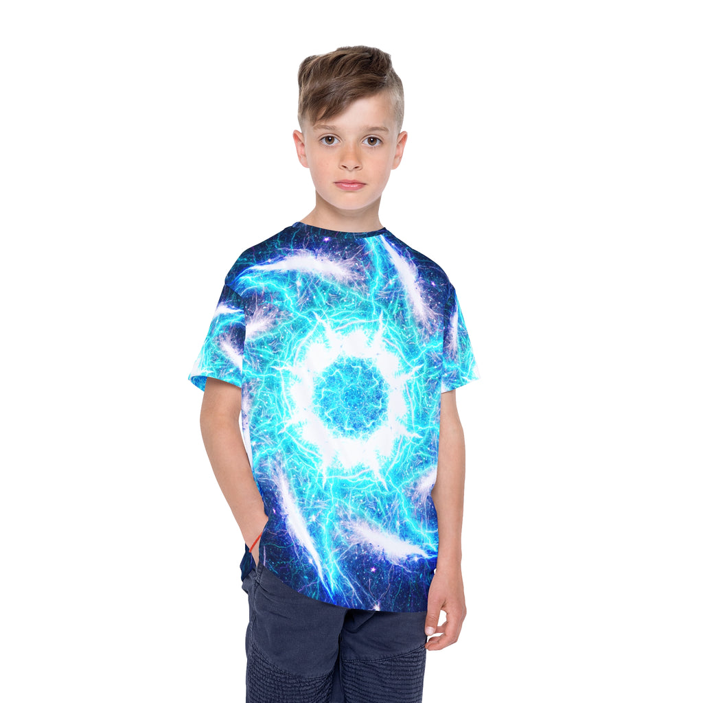 Katerina's Electric Dragon Fire Desires Kids Sports Jersey