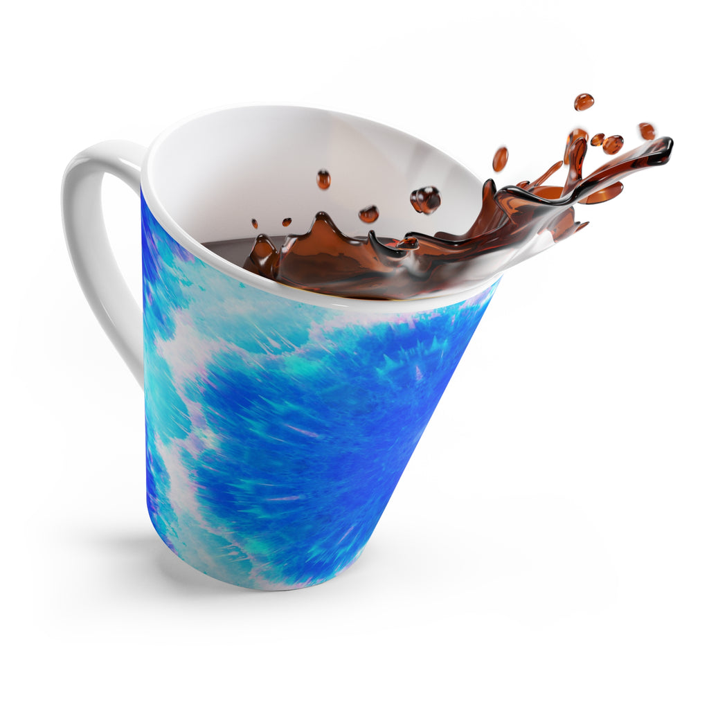 Amen Jin's Blue Sun Desires Latte Mug