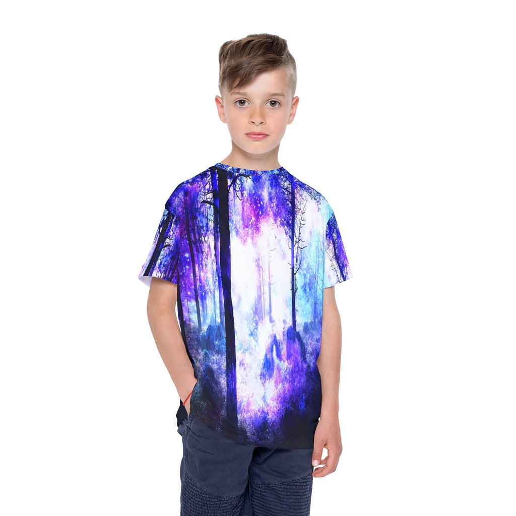 Rainbow Universe Mystic Night Dreams Kids Sports Jersey