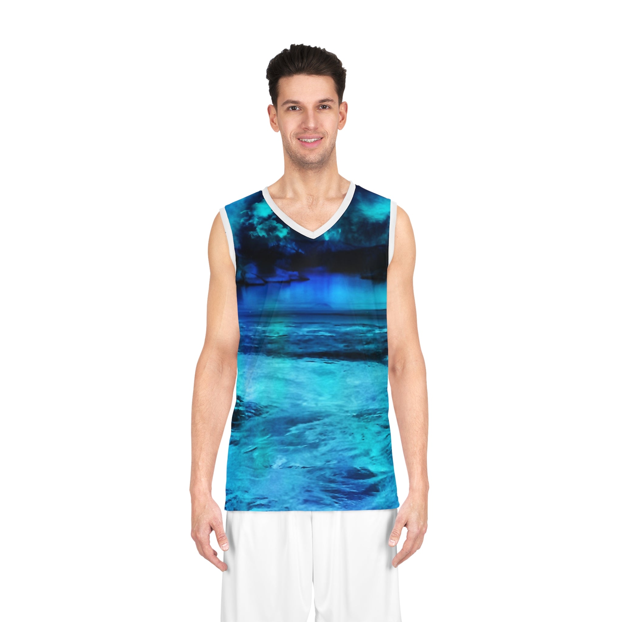 Dancing Lights Dreams Basketball Jersey