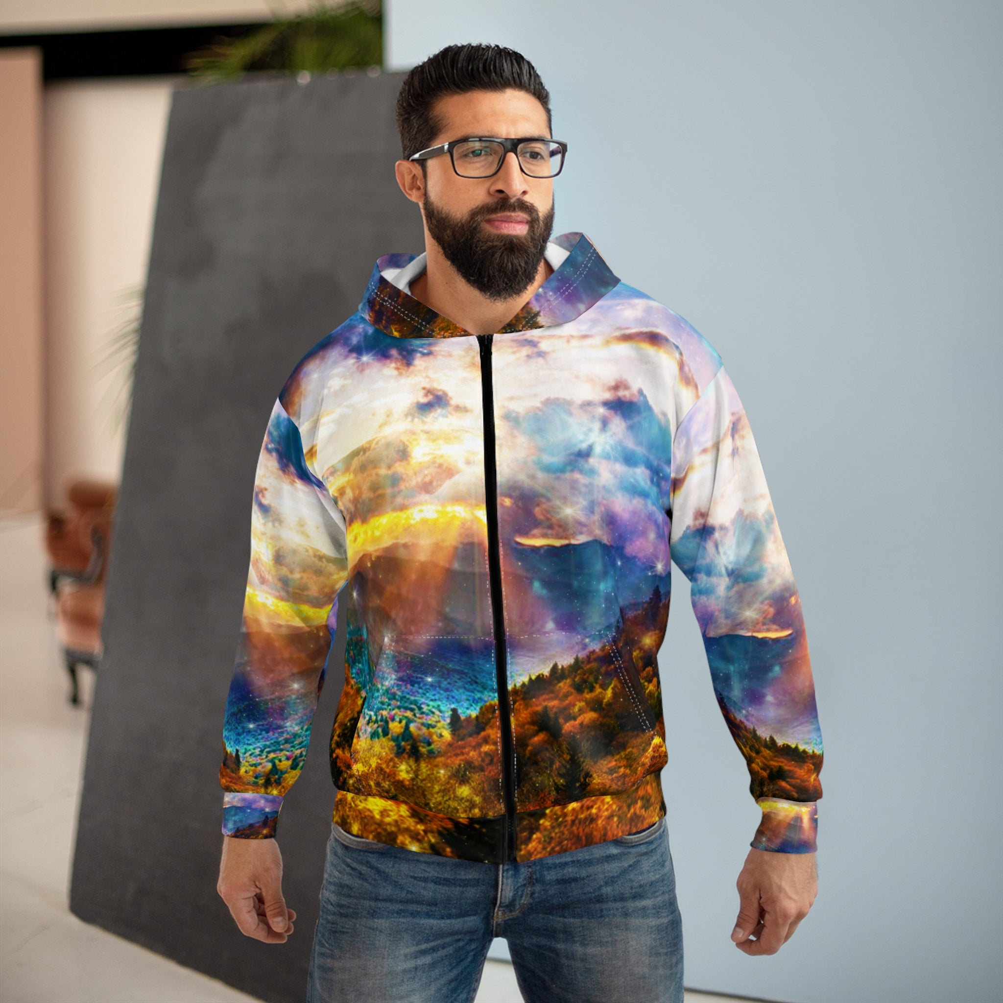 Katerina's Smoky Mountain Memories Dreams Unisex Zip Hoodie