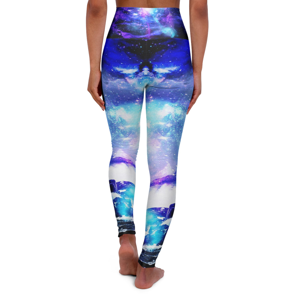 Mystic Serenity Bay Dreams High Waisted Yoga Leggings