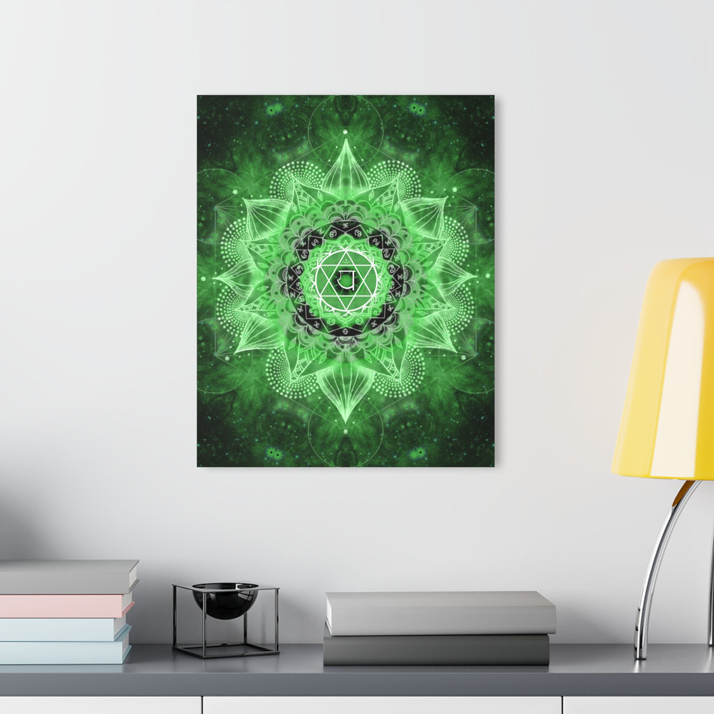 Anahata Meditations Acrylic Print (French Cleat Hanging)