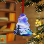 Katerina's Lolite Noel Yule Night Dreams Metal Ornaments