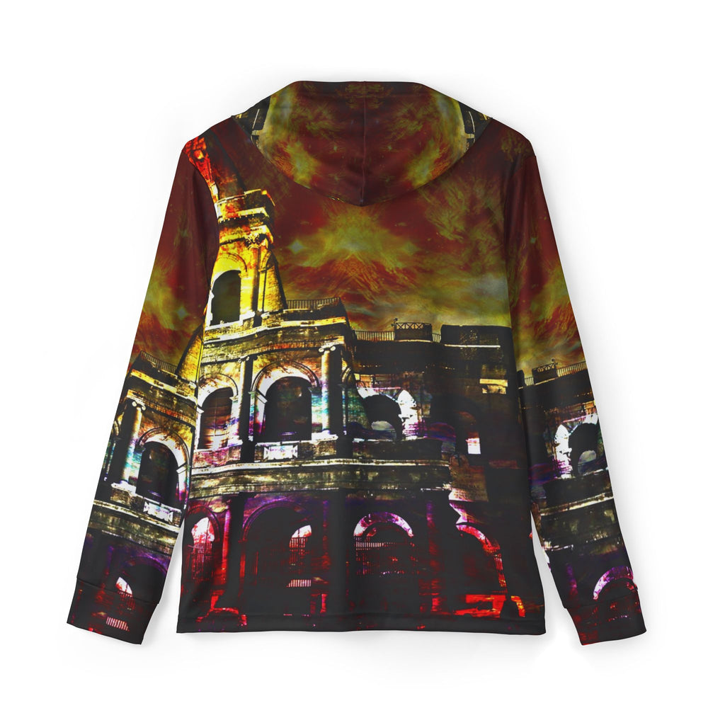 Rise Again Dreams of Roman Patterns Past Men's Warmup Hoodie