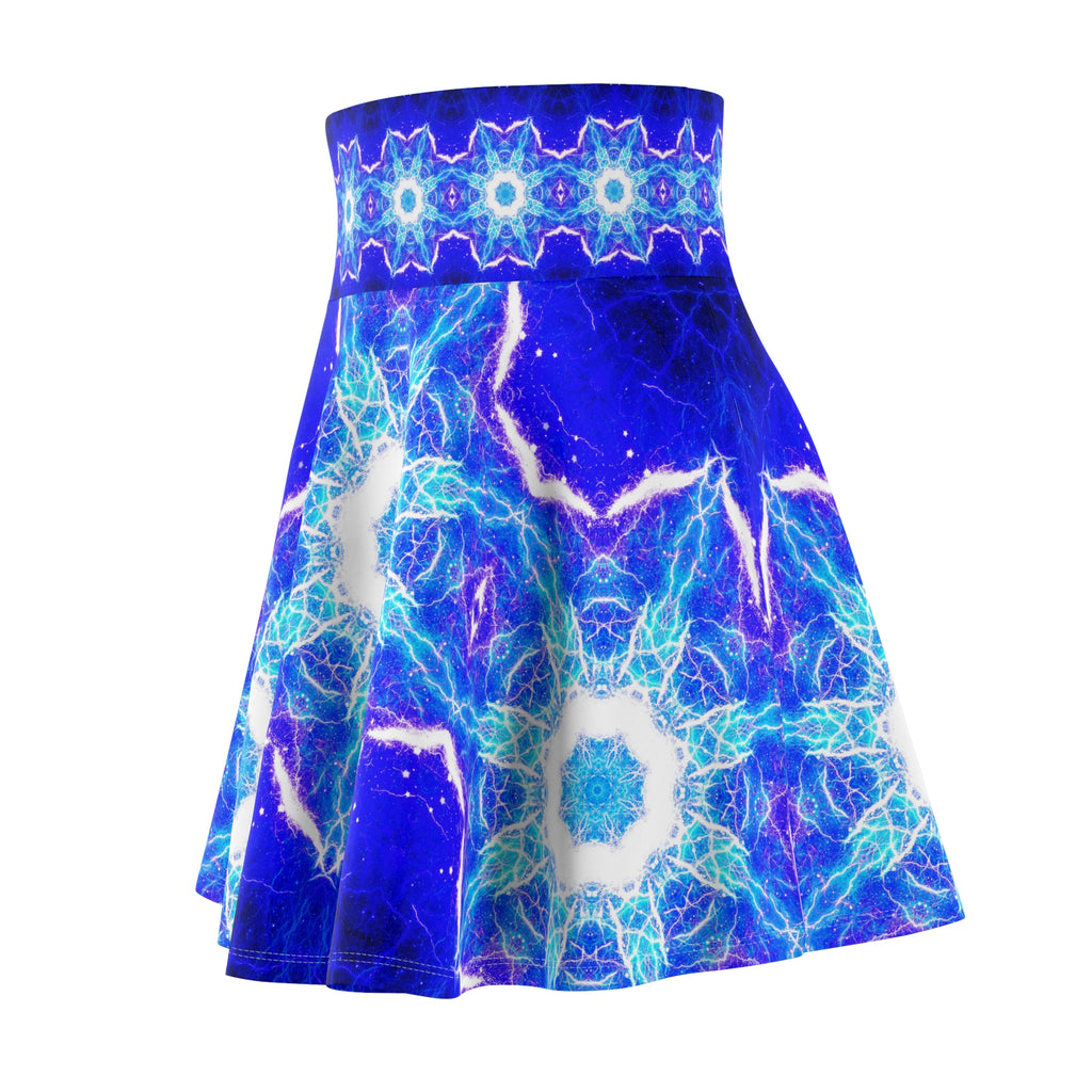Katerina’s Mandala of Dragon Fire Desires Women's Skater Skirt