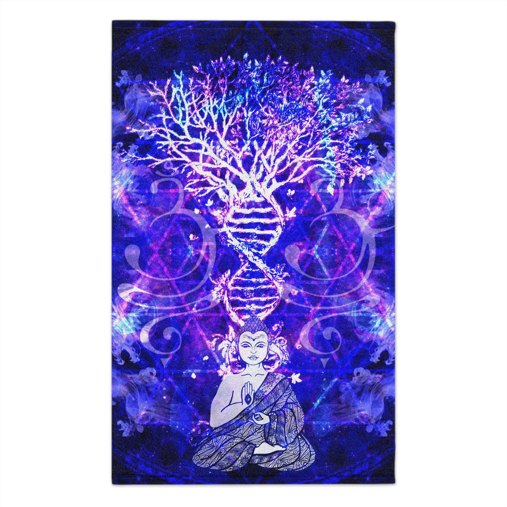 Katerina's Dragon's Eye Buddha Meditations Rally Towel, 11x18