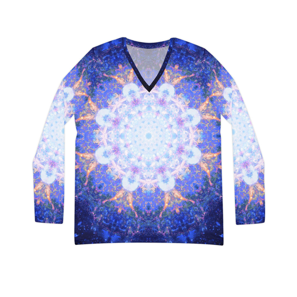 Amen Jin's Afterall Long Sleeve V-neck Shirt