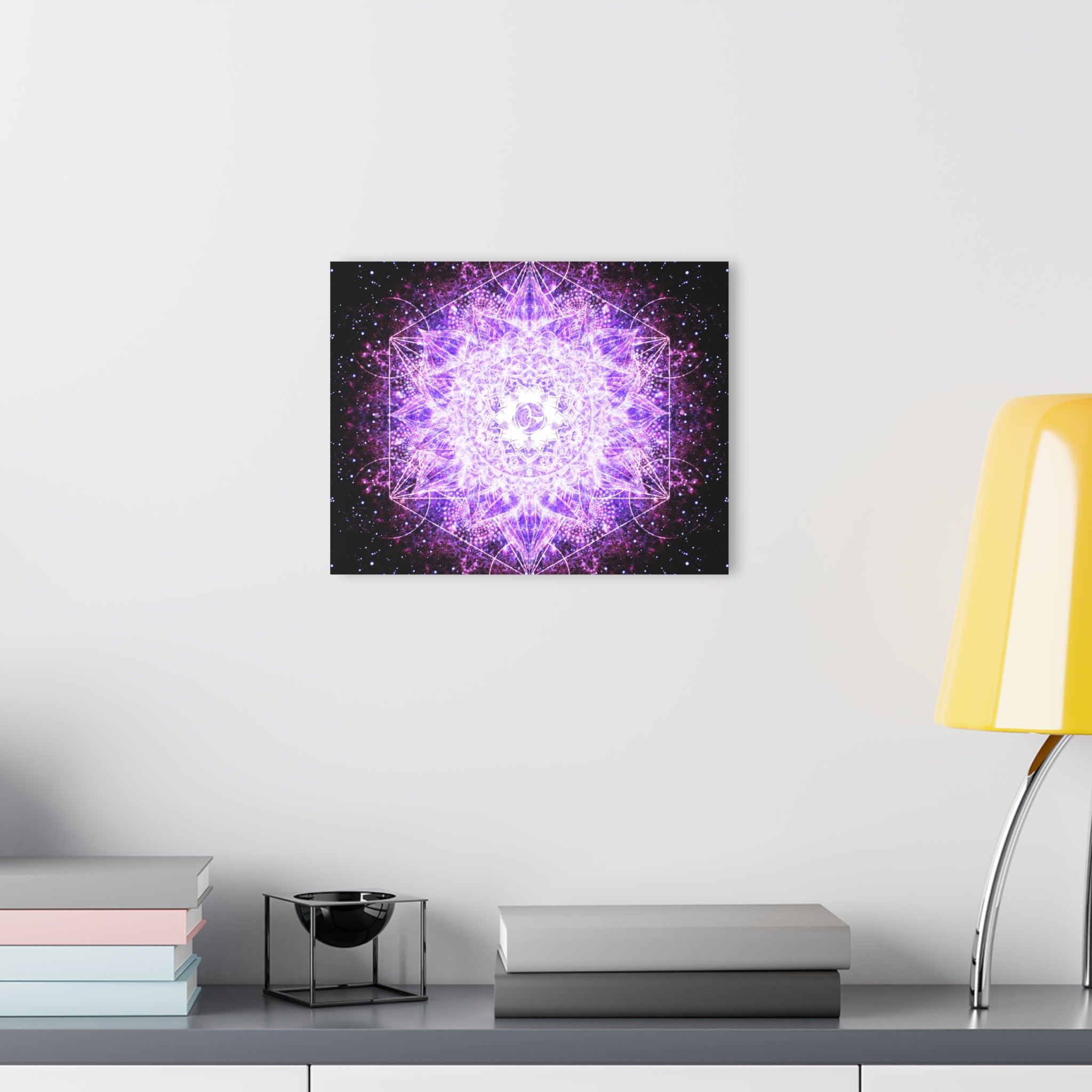 Sahasrara Meditations Acrylic Print (French Cleat Hanging)