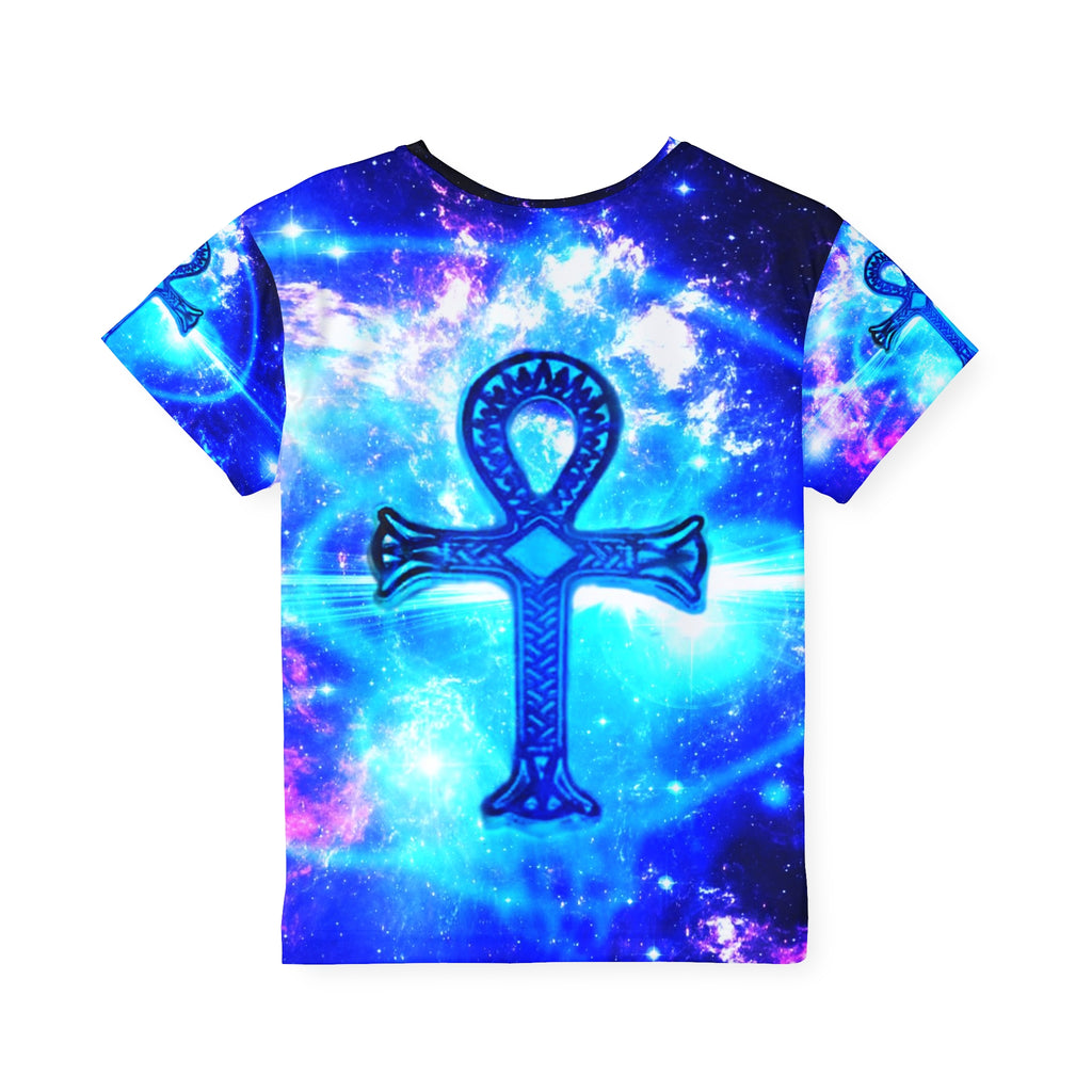 Iridescent Ankh Dreams Kids Sports Jersey