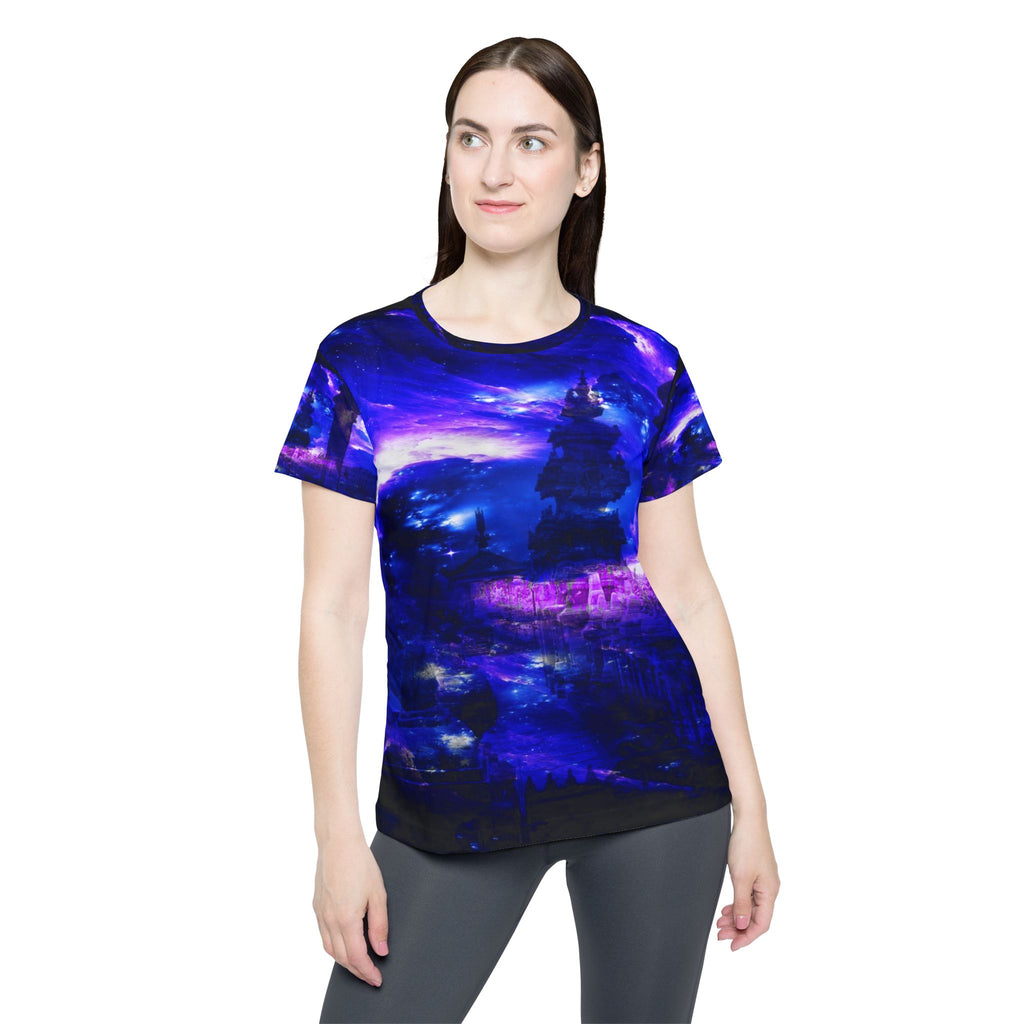 Amethyst Sapphire Balinese Dreams Women's Sports Jersey