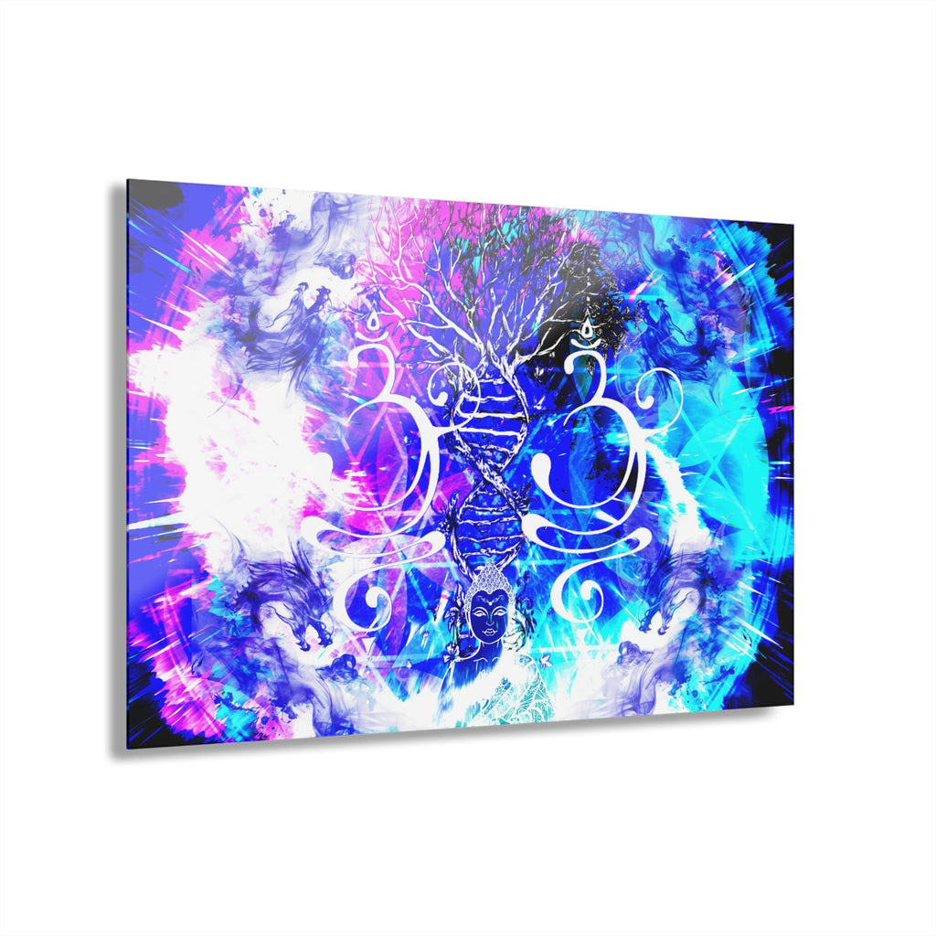 Creation's Desires Buddha Meditations Acrylic Prints (French Cleat Hanging)