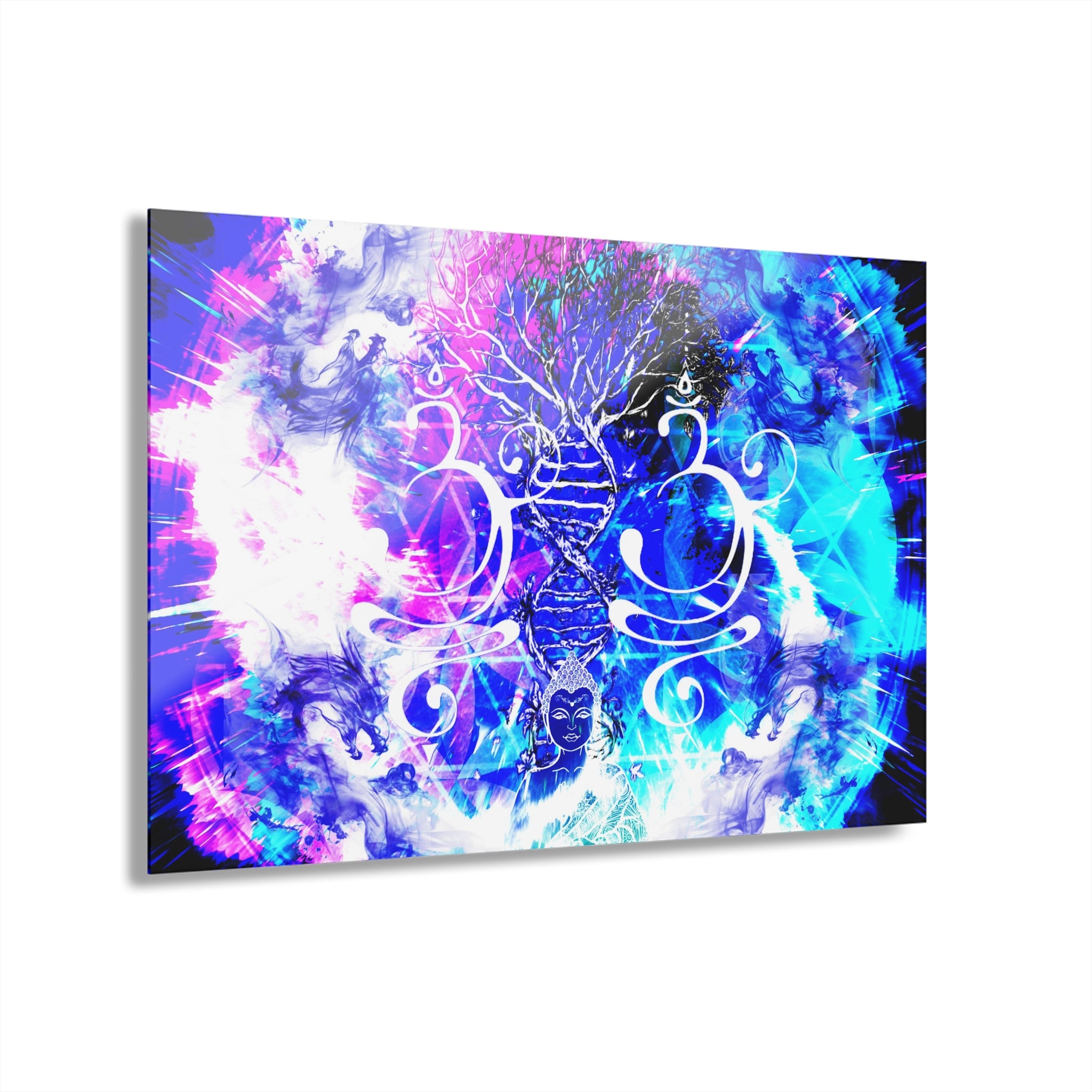 Creation's Desires Buddha Meditations Acrylic Prints (French Cleat Hanging)
