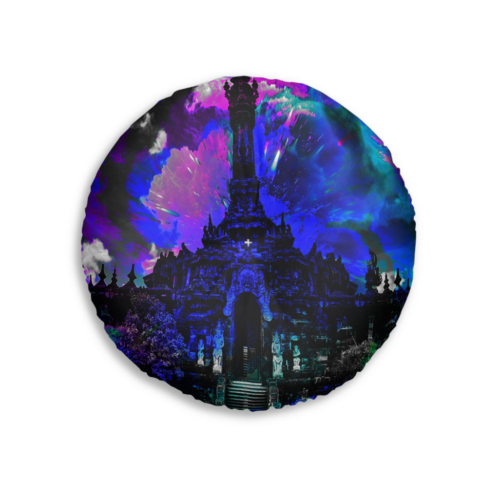 Creation's Bali DesiresTufted Floor Pillow, Round