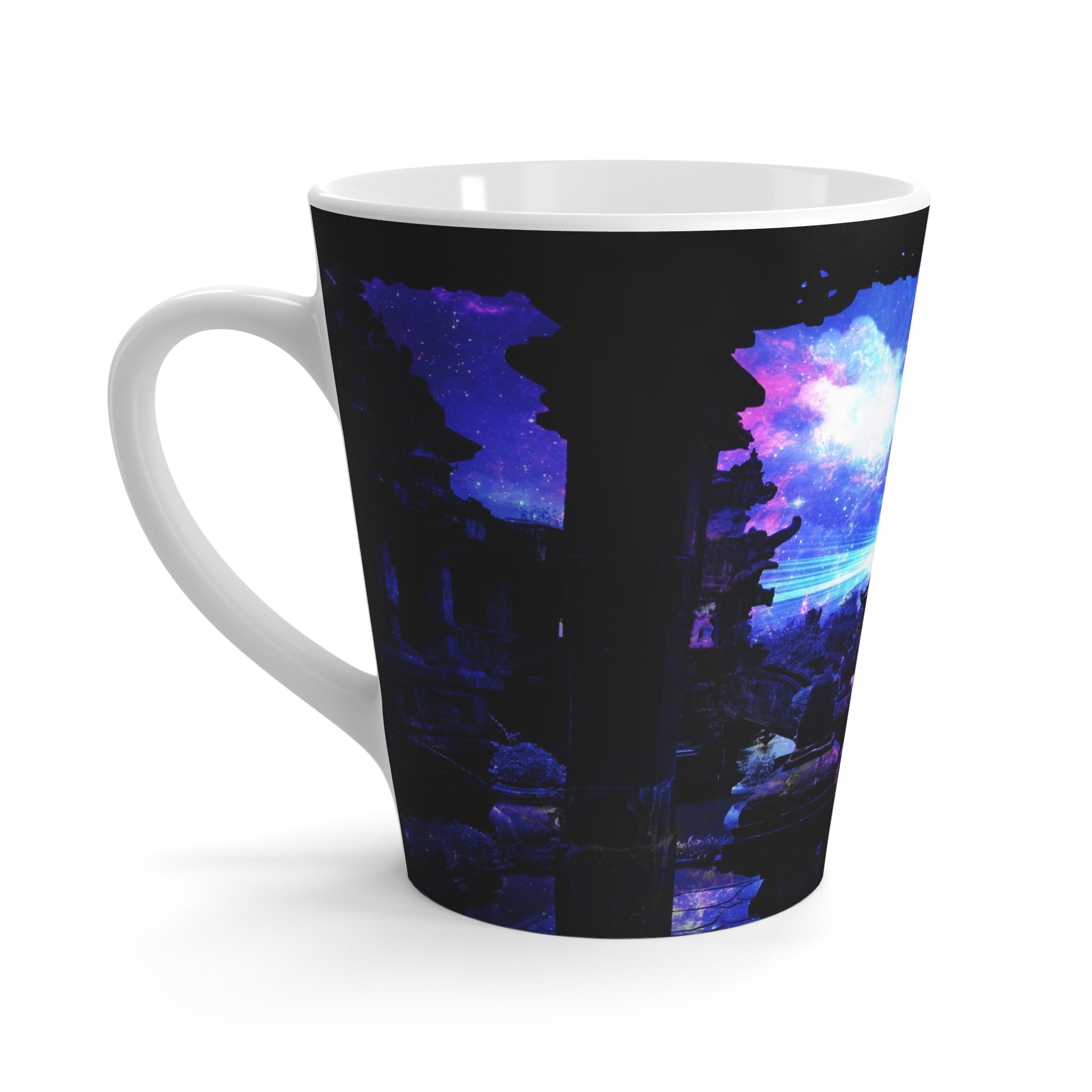 Iridescent Balinese Dreams Latte Mug