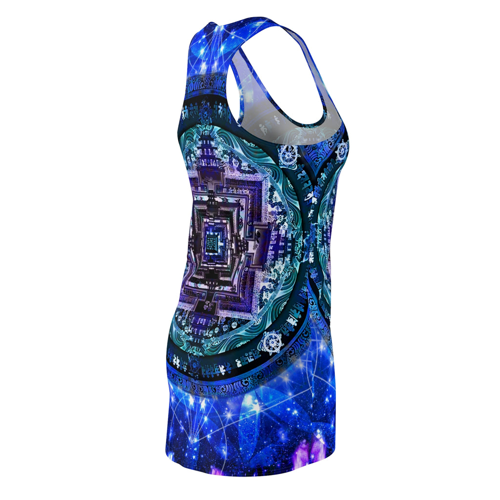 Amen Jin's Katerina's Eros & Psyche Wheel of Time Meditations W Racerback Dress