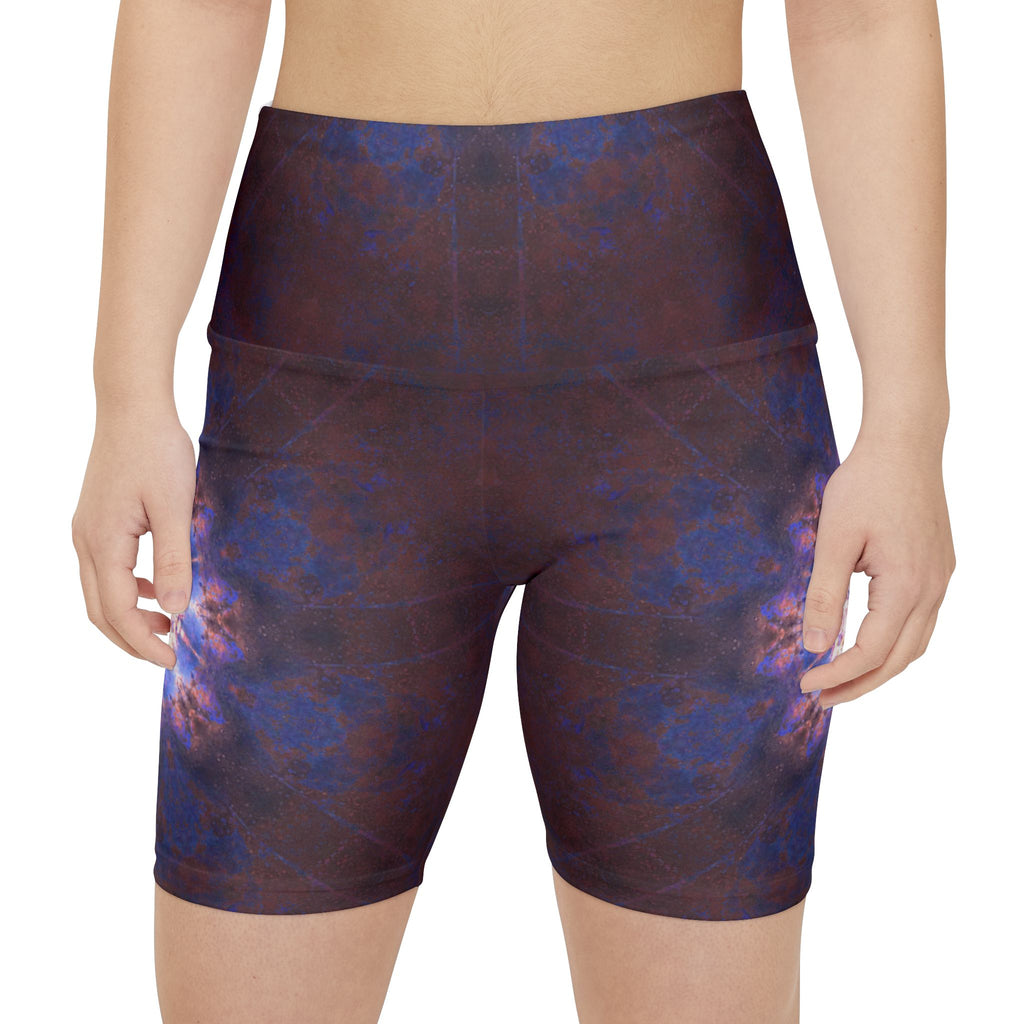 Laine's Rose Desires Women's Workout Shorts