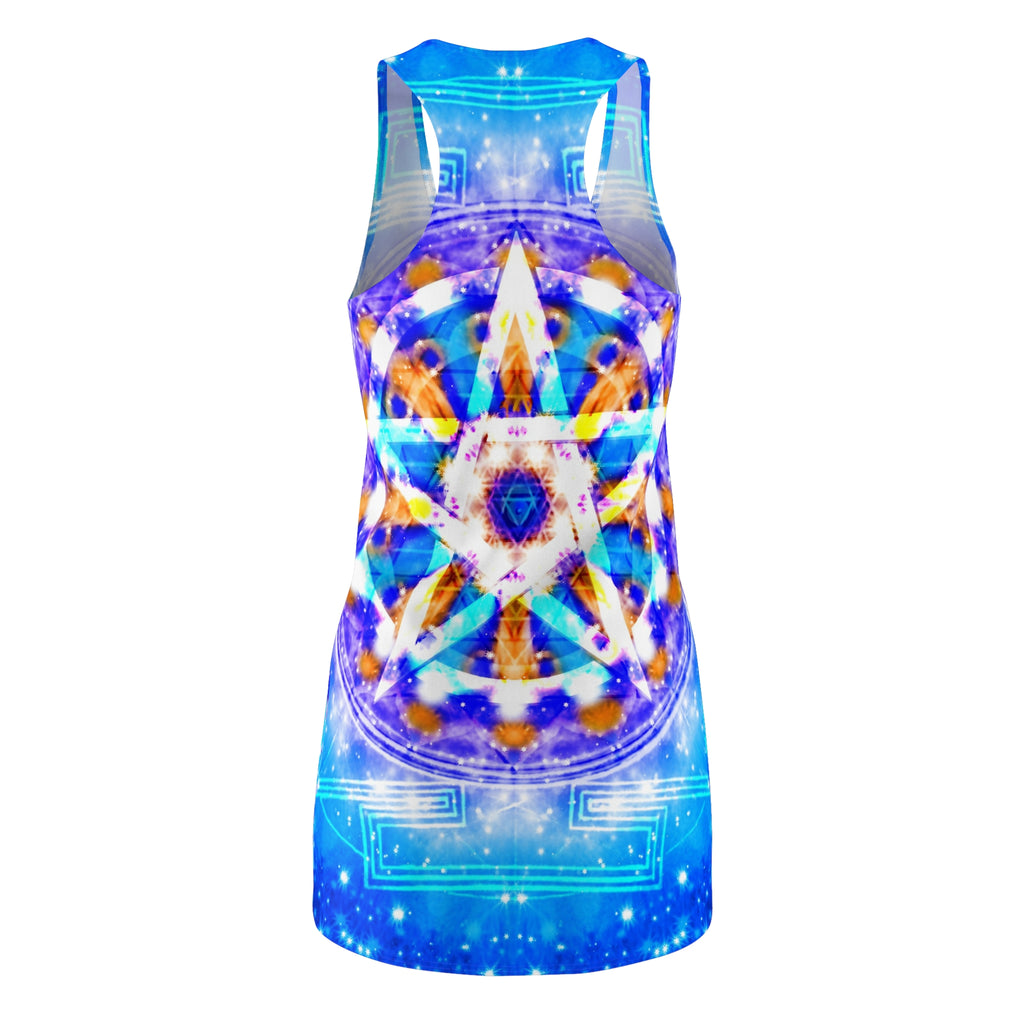 Katerina's Howl's Tomorrow Girl Beltane Meditations Women's Racerback Dress