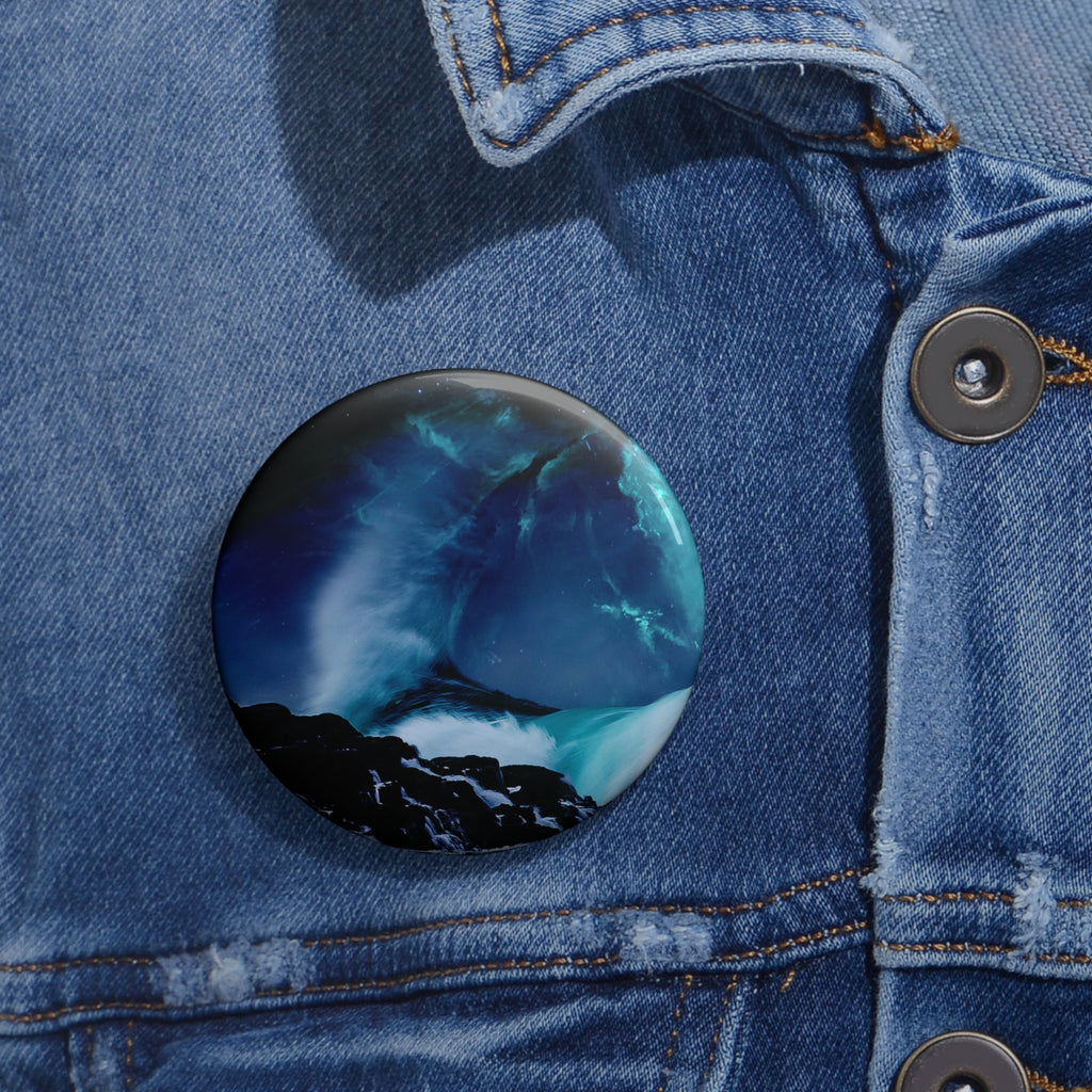 Serenity Bay Dreams Pin Button