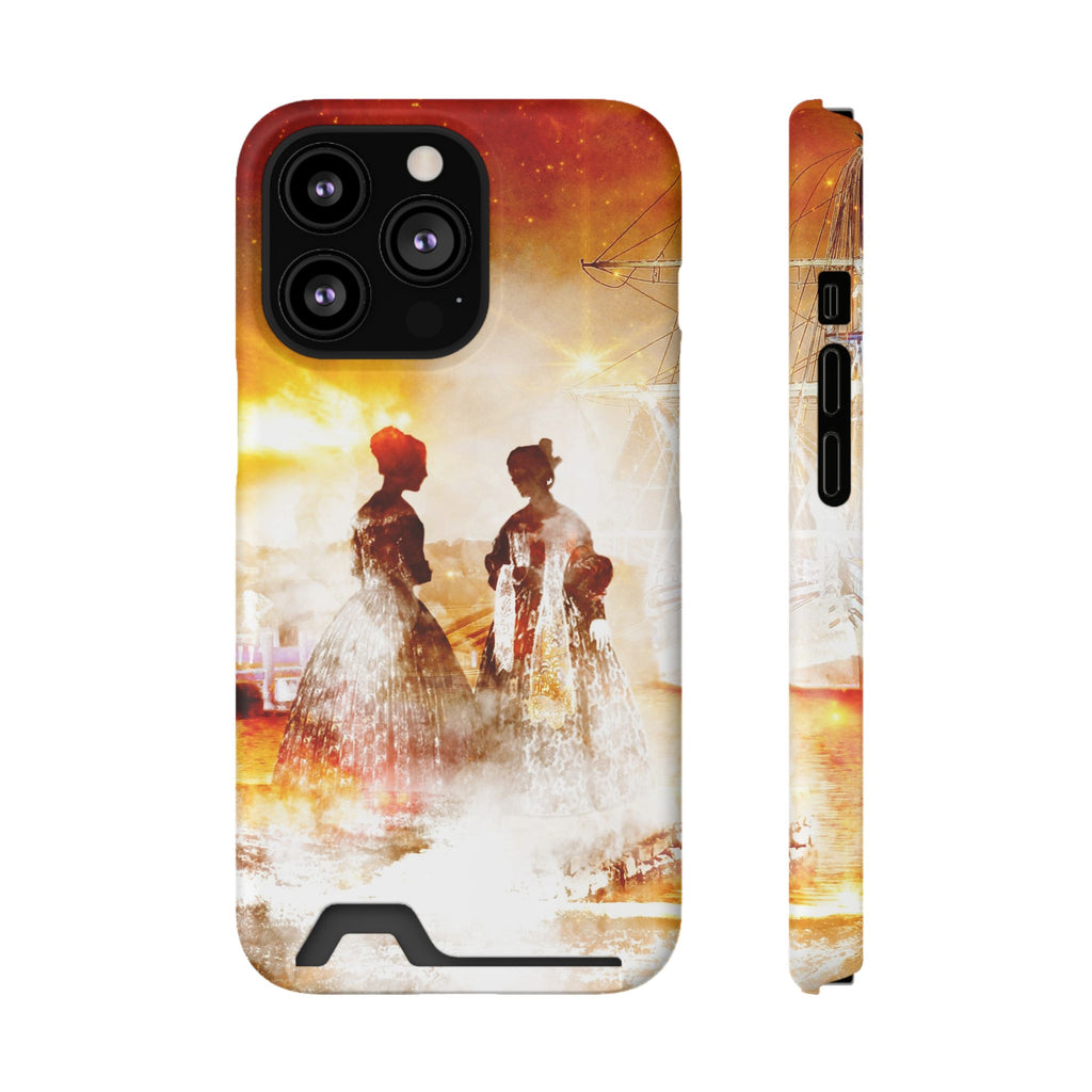 Samhain Eve Salem Harbor Dreams Phone Case With Card Holder