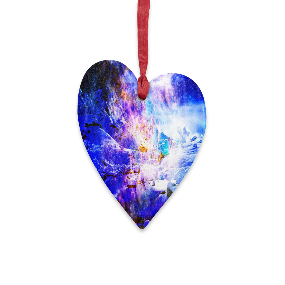 Breathe Again Yule Night Dreams Wooden Ornaments