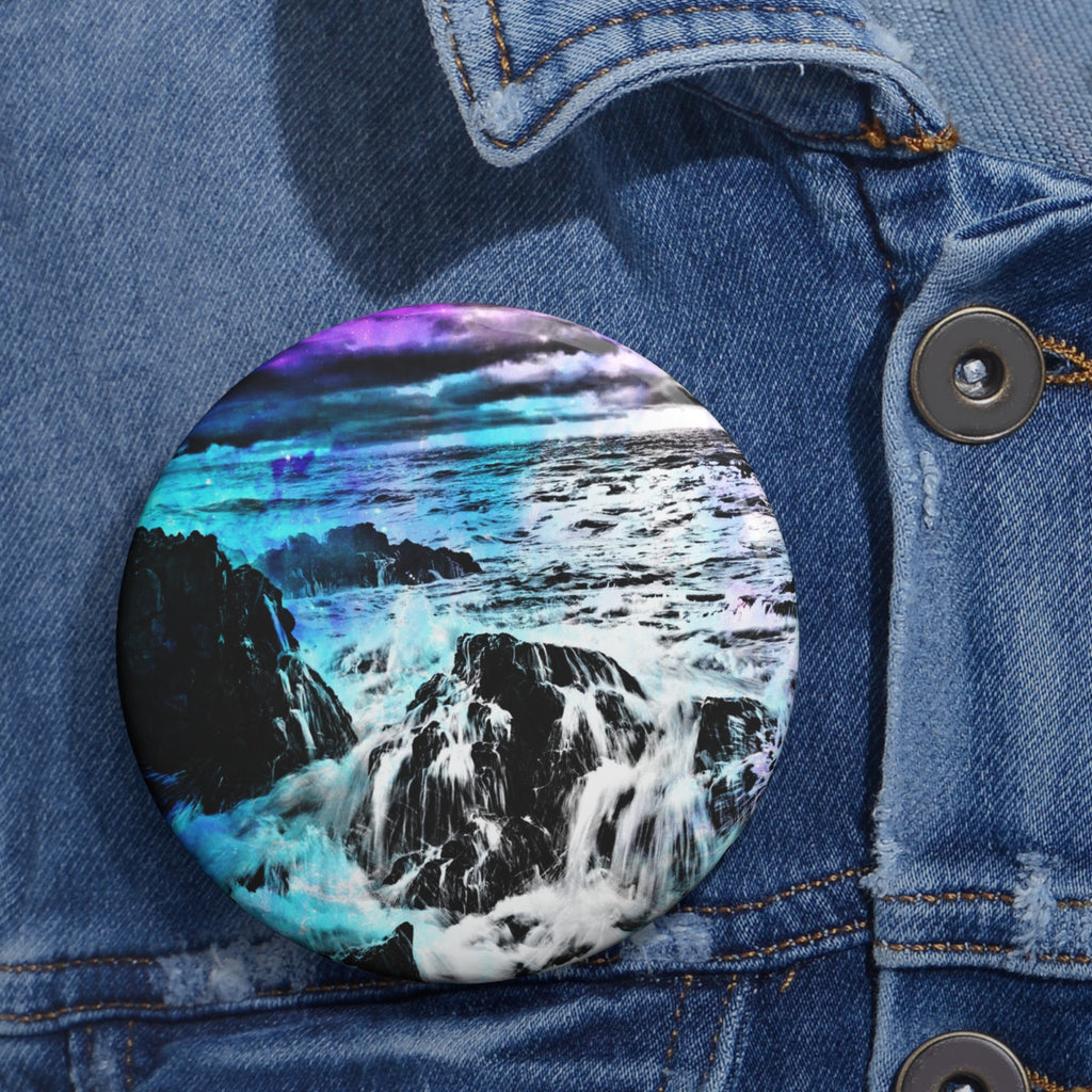 Creation's Heaven Cosmic Falls Dreams Pin Buttons