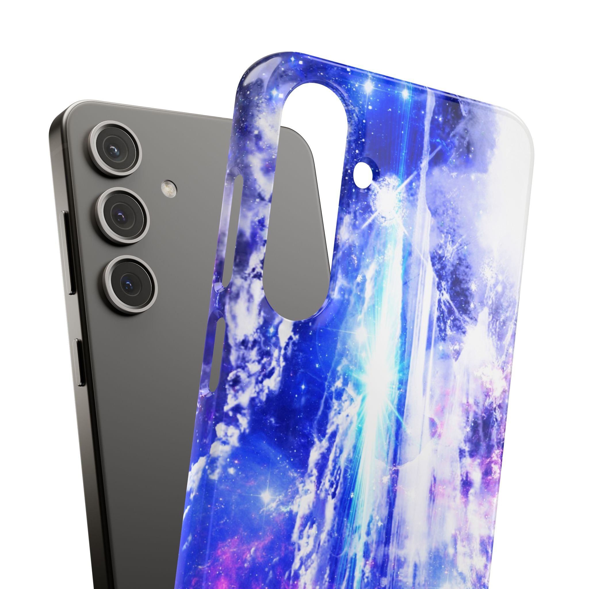 Iridescent Dancing Sea Dreams Snap Cases
