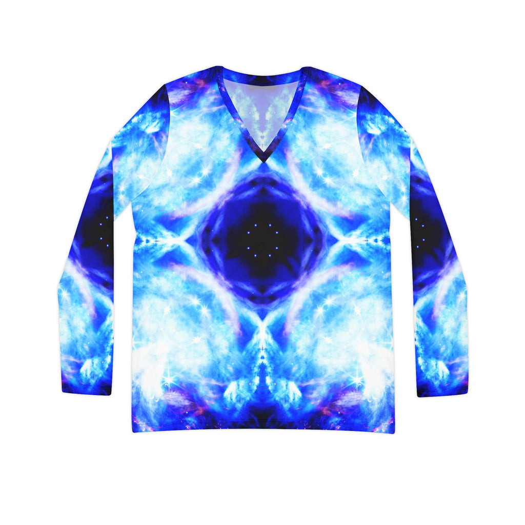 Amen Jin's Duat Desires Long Sleeve V-neck Shirt