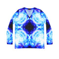 Amen Jin's Duat Desires Long Sleeve V-neck Shirt