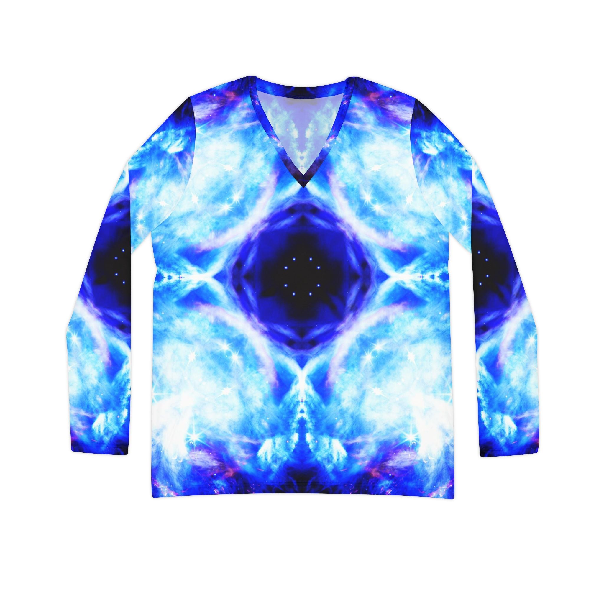 Amen Jin's Duat Desires Long Sleeve V-neck Shirt