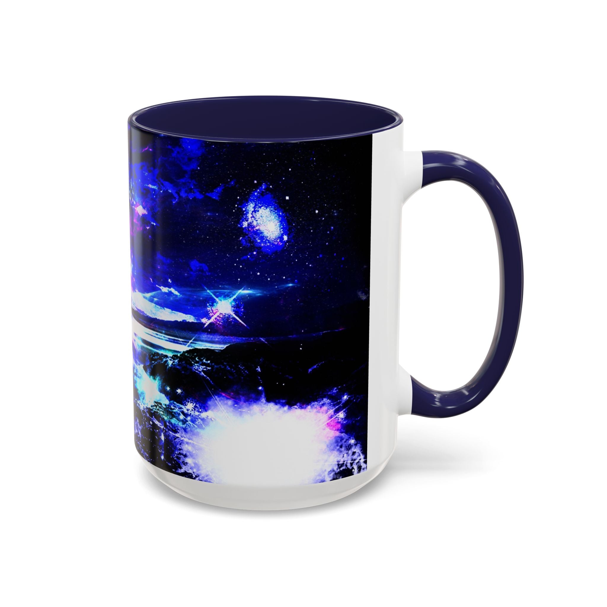 Amethyst Dancing Sea Dreams Accent Coffee Mug