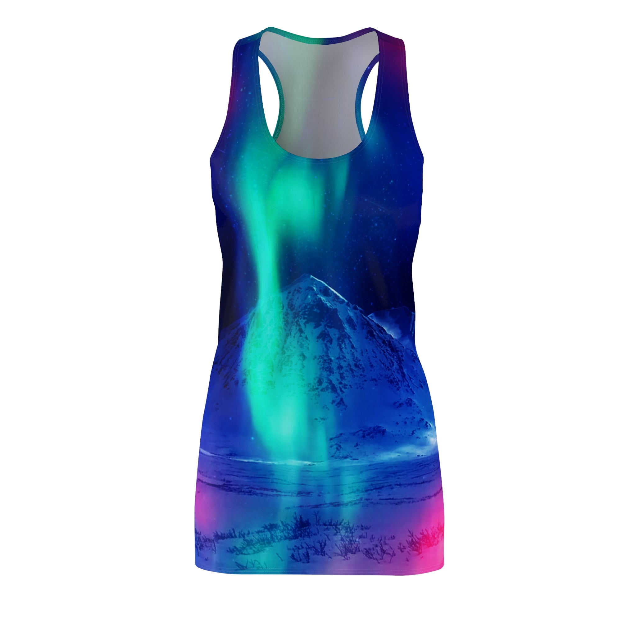 Lighted String Matanuska Dreams Women's Racerback Dress