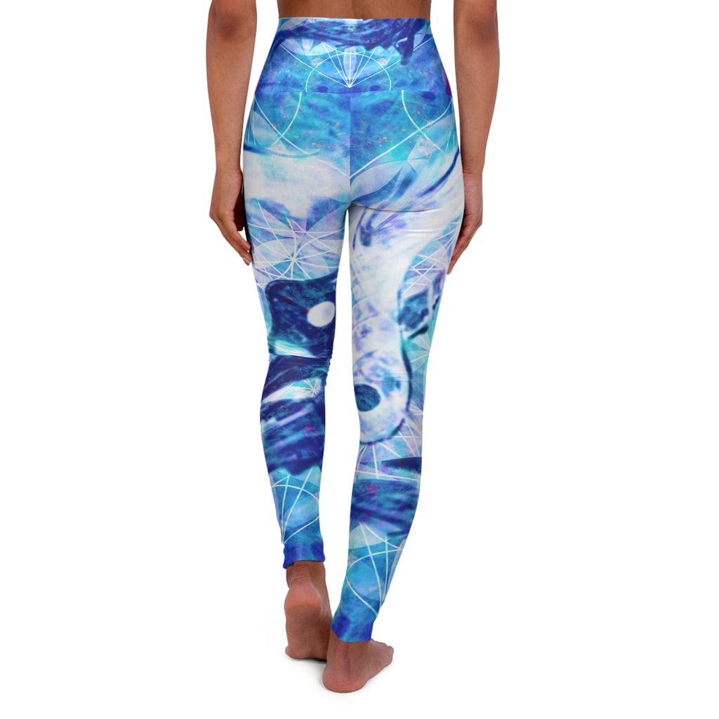 Amen Jin's Lotus Meditations High Waisted Yoga Leggings