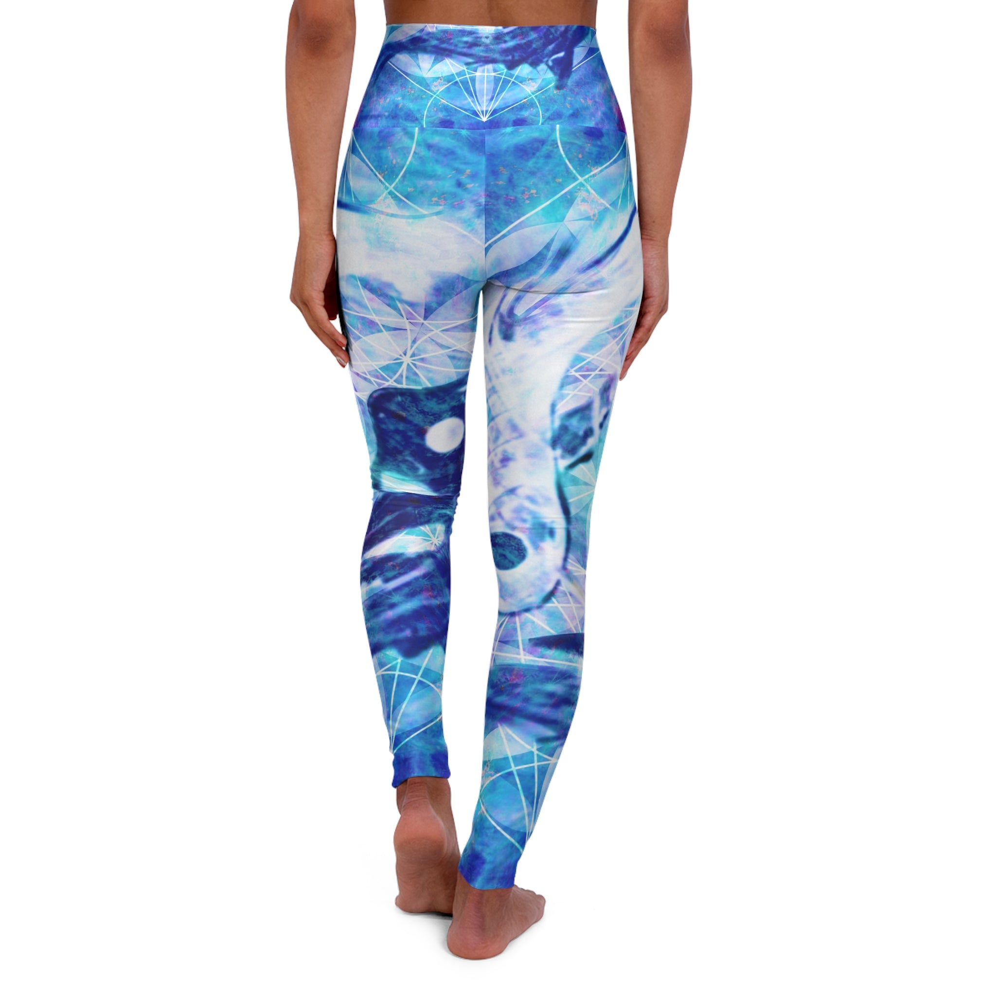 Amen Jin's Lotus Meditations High Waisted Yoga Leggings