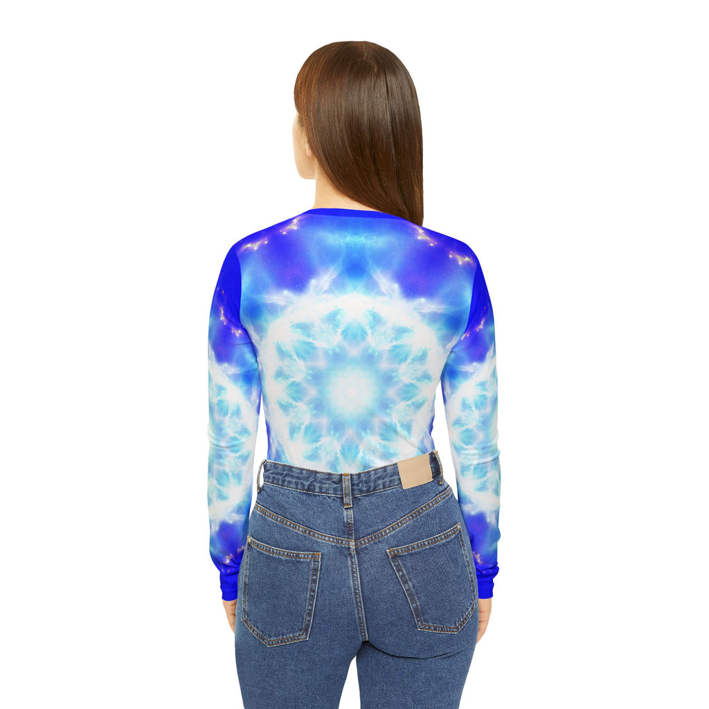 Amen Jin's Dragon's Love Desires Women's Long Sleeve V-neck Shirt
