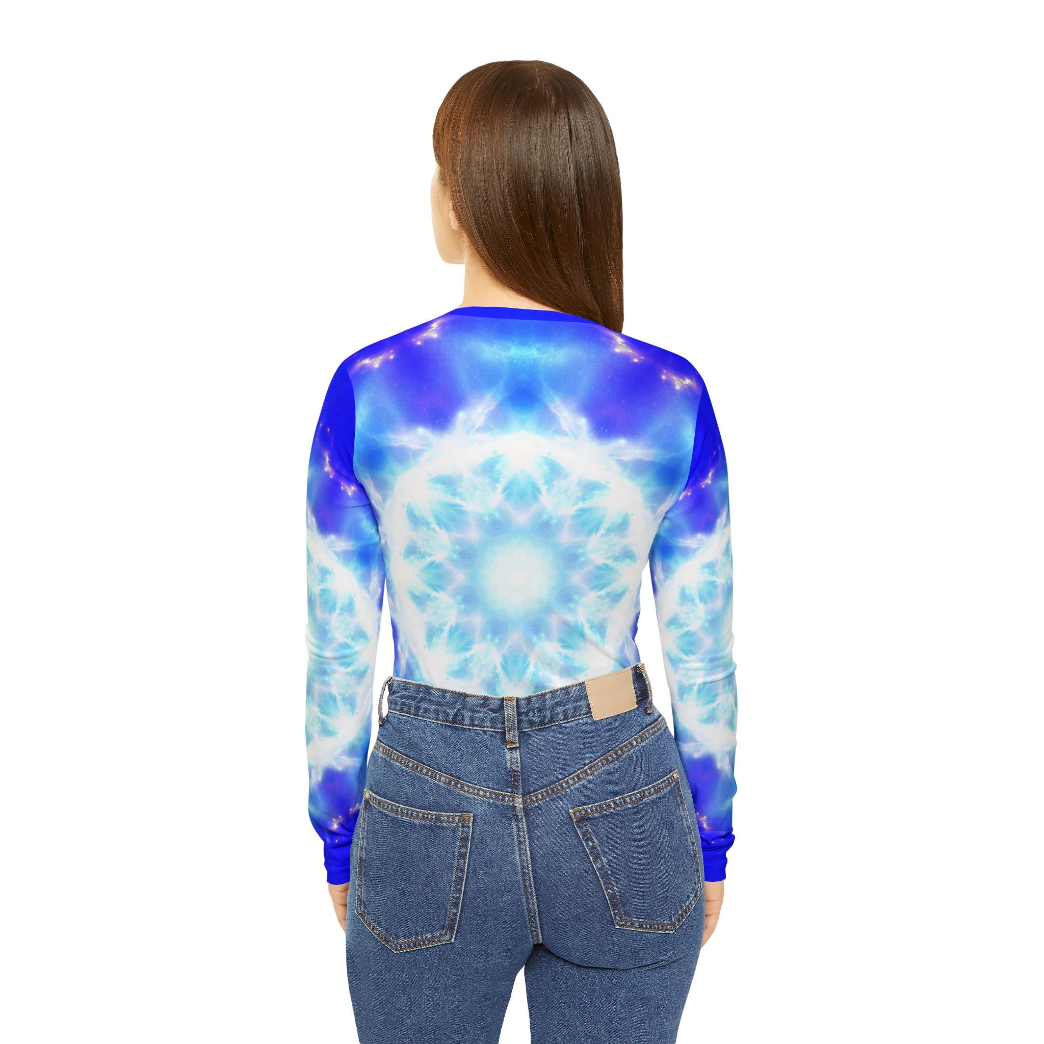 Amen Jin's Dragon's Love Desires Women's Long Sleeve V-neck Shirt