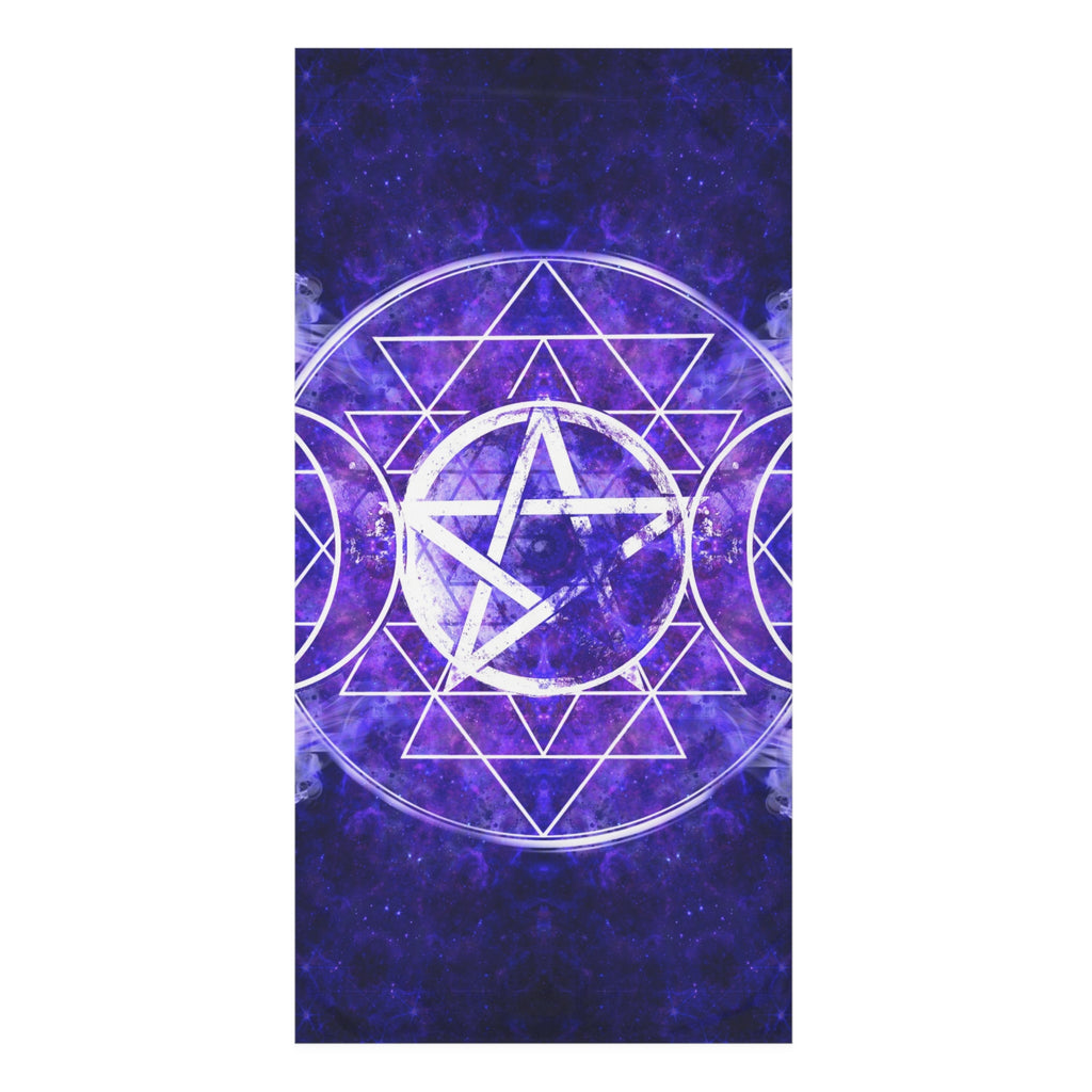 Katerina's Dragon's Eye Triple Goddess Meditations Mink-Cotton Towel